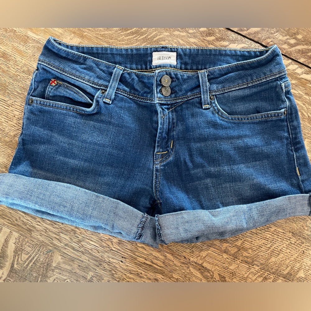 Hudson Denim Jean Shorts size 28